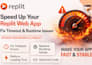 fix replit timeout errors replit runtime issues replit web app optimization